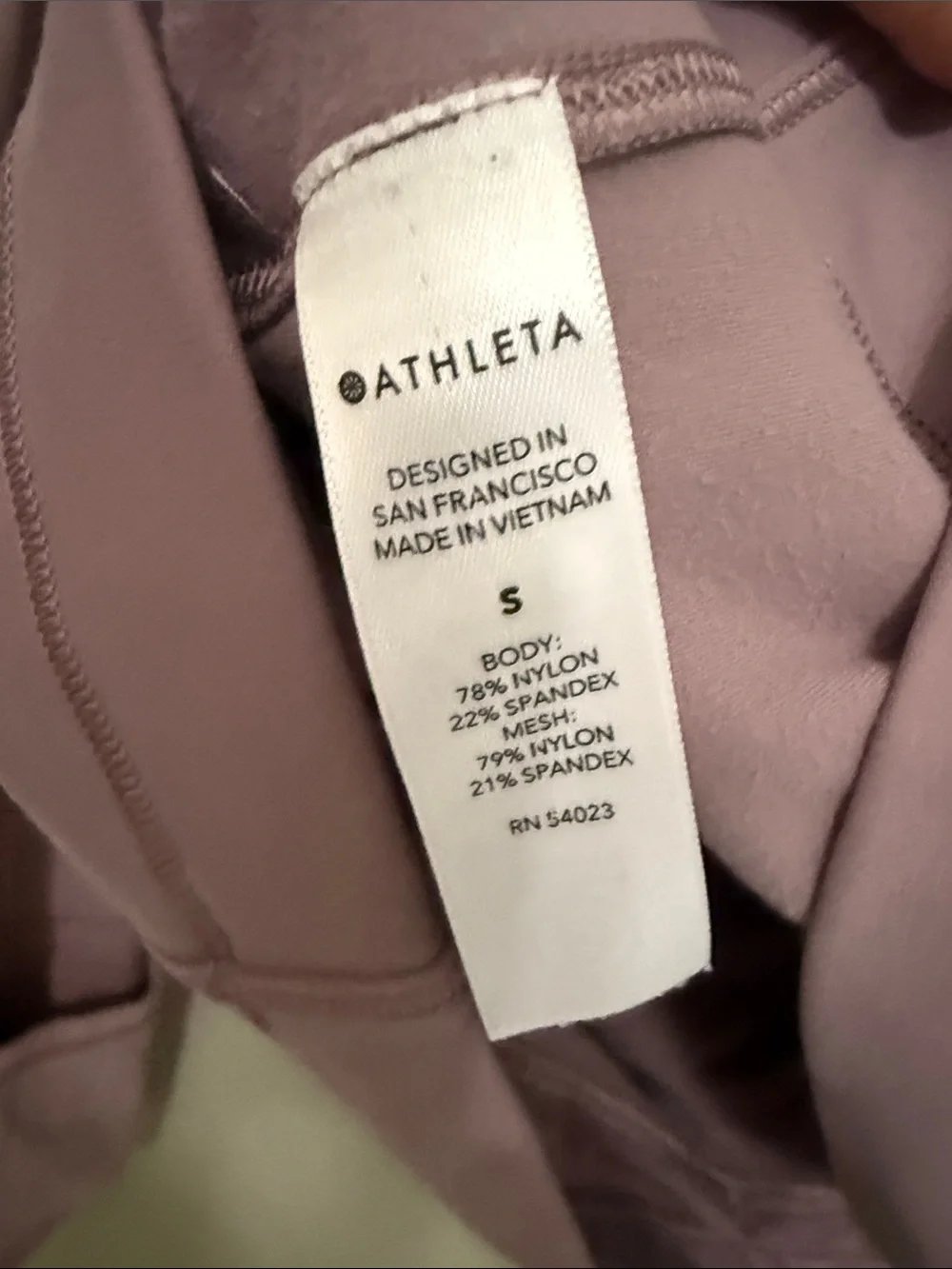 Athleta Lavender Half-Zip Active Pullover - Picture 4 of 4
